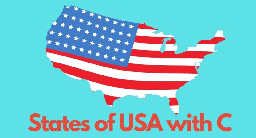 States in USA with C | USA States with Letter C