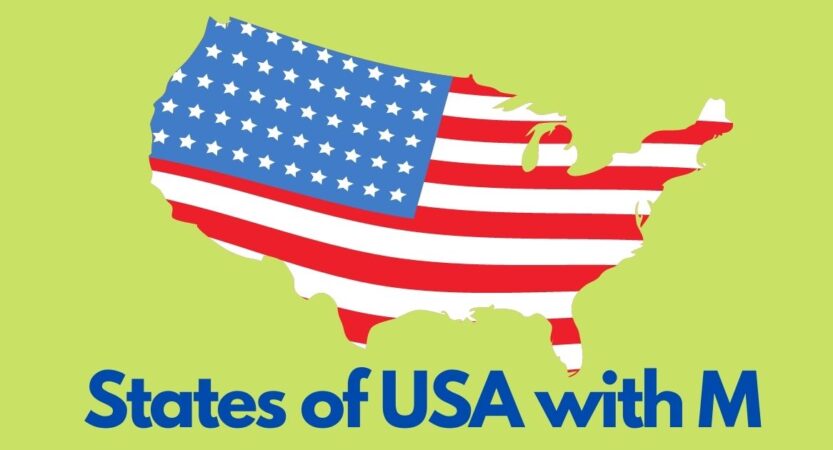 States in USA with M | US State Beginning with M