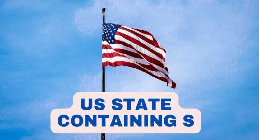 US State Containing S | Name a US State Containing S