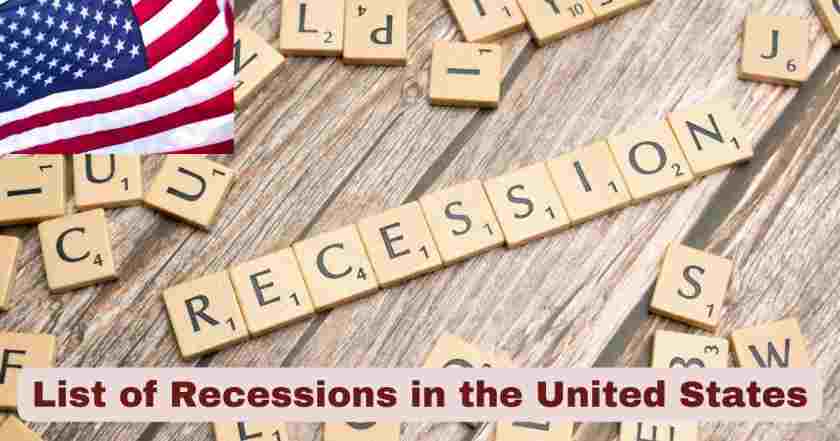 List of Recessions in the United States | Last Recession Stats & Facts