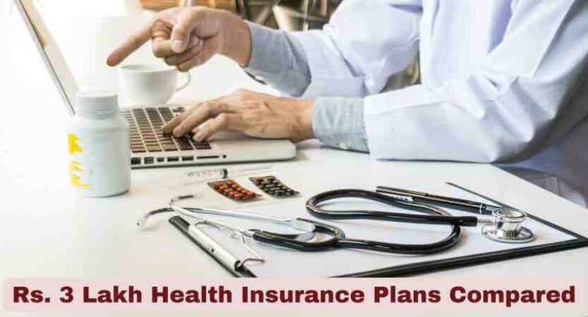 Rs. 3 Lakh Health Insurance Plans Compared