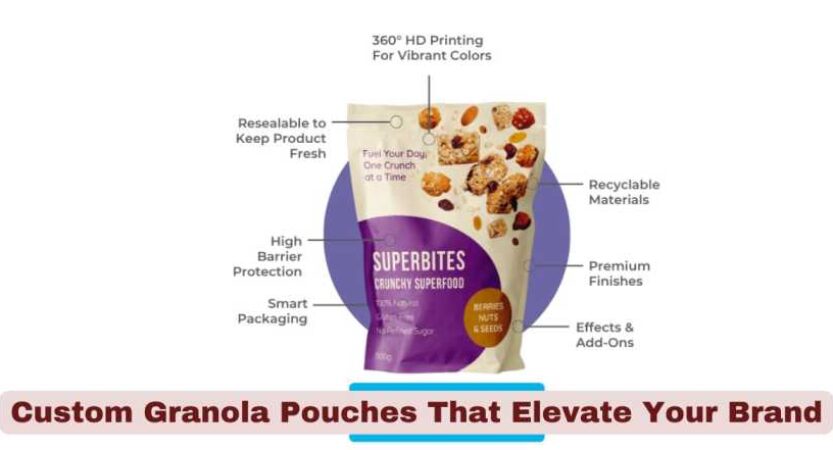 Custom Granola Pouches That Elevate Your Brand