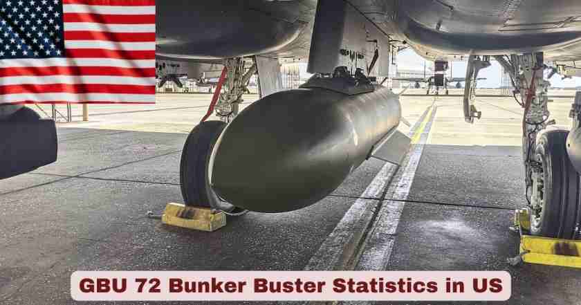 GBU 72 Bunker Buster Statistics in US 2026 | GBU 72 Facts
