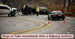 Steps to Take Immediately After a Highway Collision