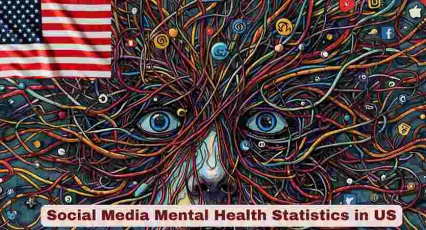Social Media Mental Health Statistics in US 2026 | Studies & Facts