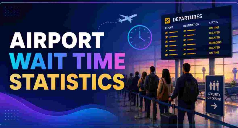 Airport Wait Time Statistics 2026 | Busiest Airports & Key Passenger Data