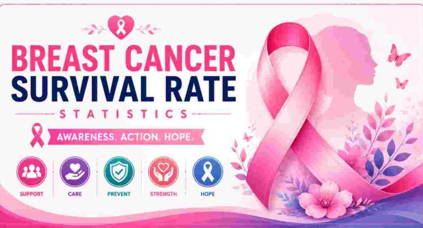 Breast Cancer Survival Rate Statistics in US 2026 | By Stage, Age & Facts