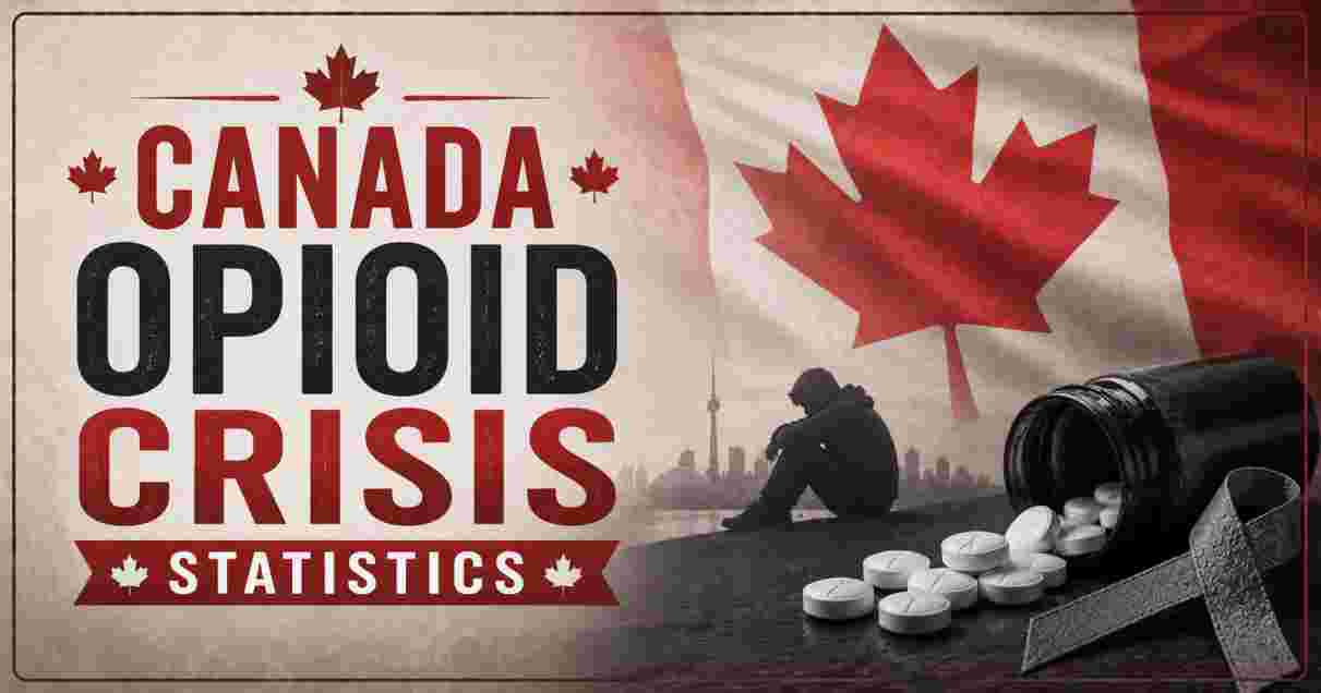 Canada Opioid Crisis Statistics 2026 | Deaths, Provinces, Drugs & Facts