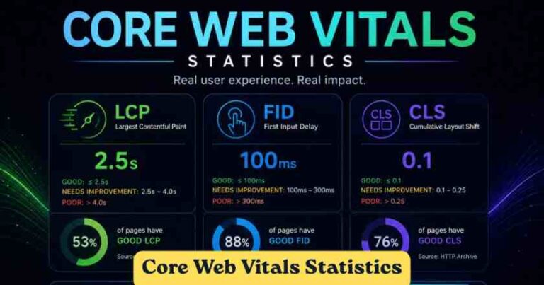 Core Web Vitals Statistics 2026 | Rankings, Scores & Facts – The Global ...