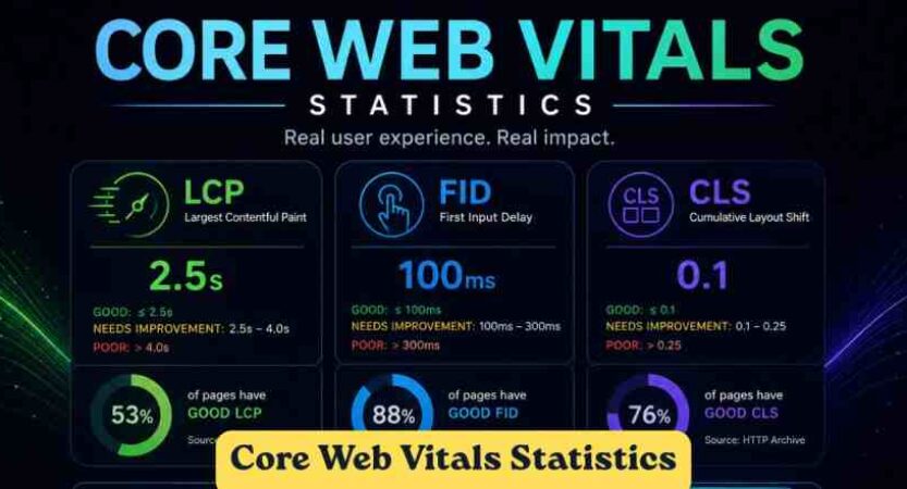 Core Web Vitals Statistics 2026 | Rankings, Scores & Facts