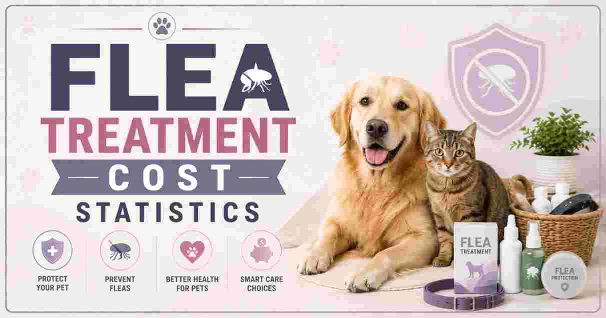 Flea Treatment Cost Statistics 2026 | Best Products & Key Facts