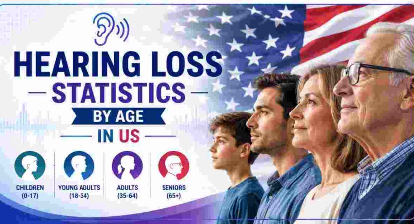 Hearing Loss Statistics by Age in US 2026 | Prevalence, Hearing Aid Costs & Key Facts