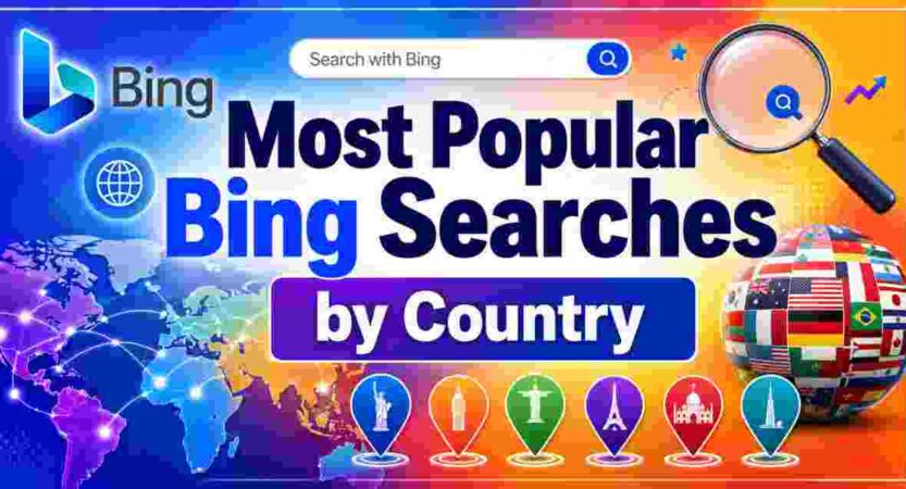 Most Popular Bing Searches by Country 2026 | Global Rankings & Facts
