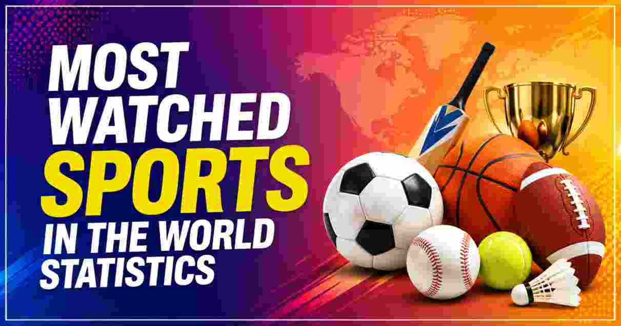 Most Watched Sports in the World Statistics 2026 | Rankings & Key Viewership Facts