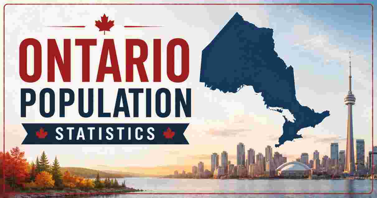 Ontario Population Statistics 2026 | Decline, Immigration & Facts