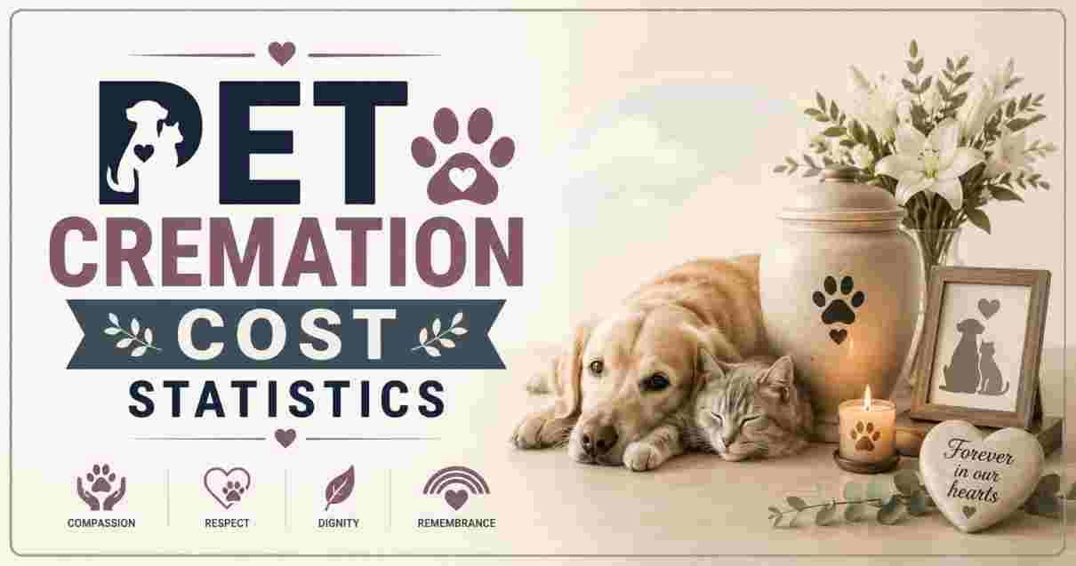 Pet Cremation Cost Statistics 2026 | Dog & Cat Average Cost, Options