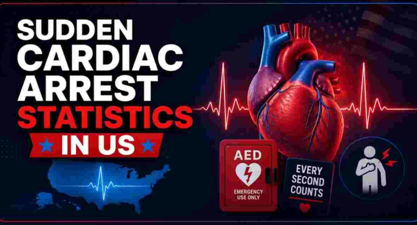 Sudden Cardiac Arrest Statistics in US 2026 | Survival Rate, Causes & Key Facts