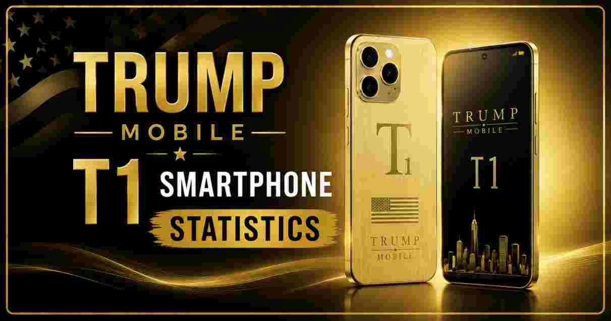 T1 Phone Statistics 2026 | Specs, Price, Features & Trump Mobile Facts