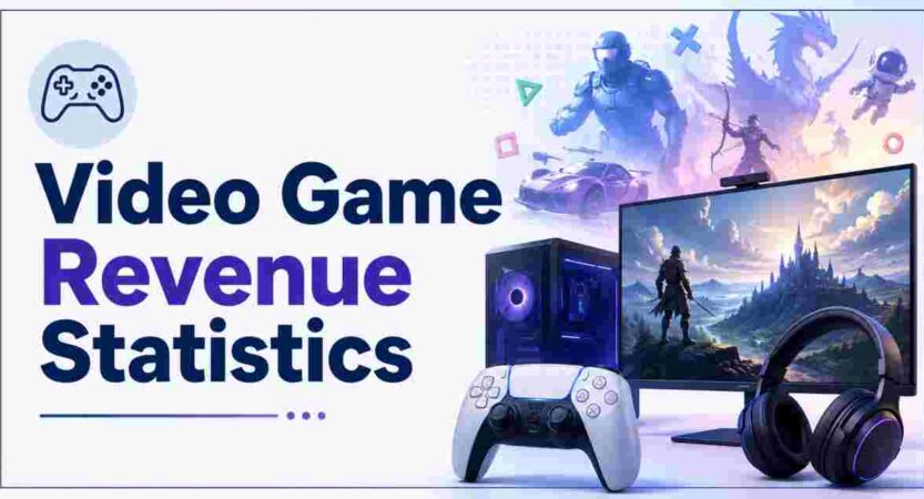 Video Game Revenue Statistics 2026 | Top Games, Platforms & Key Market Facts