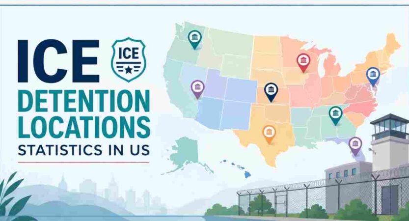 ICE Detention Locations Statistics in US 2026 | Key Facts