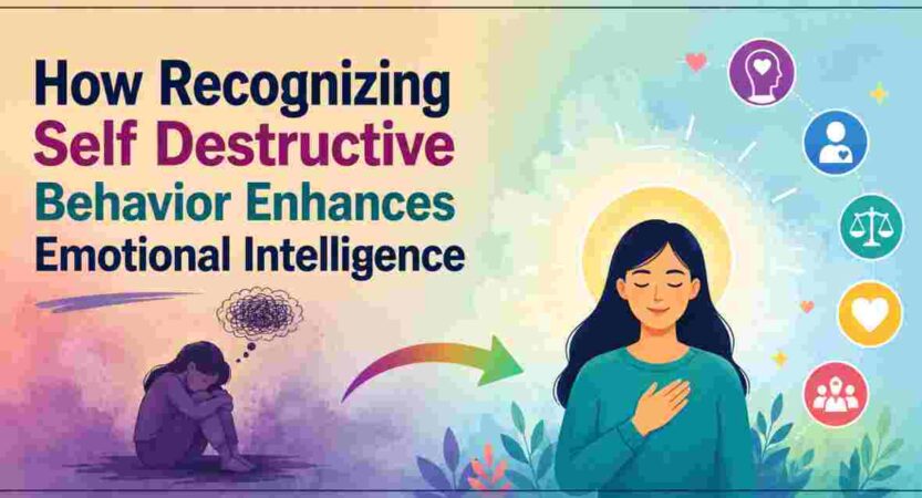 How Recognizing Self Destructive Behavior Enhances Emotional Intelligence