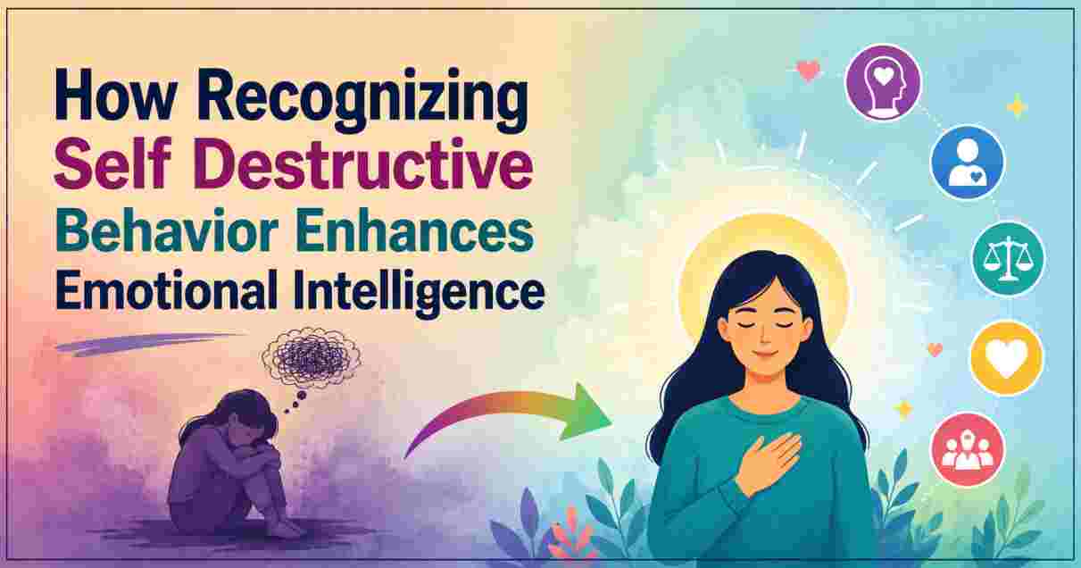 How Recognizing Self Destructive Behavior Enhances Emotional Intelligence