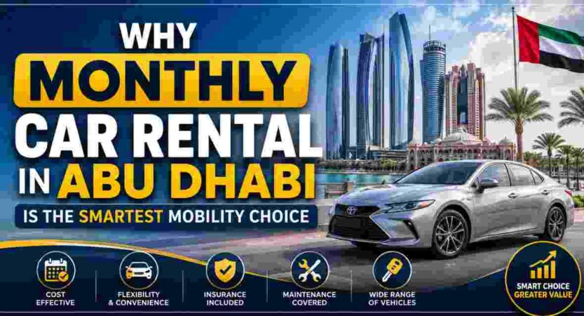 Why Monthly Car Rental in Abu Dhabi Is the Smartest Mobility Choice