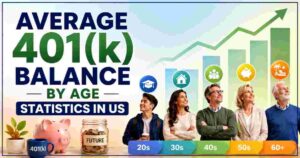 Average 401(k) Balance by Age Statistics in US 2026 | Key Facts