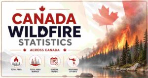 Canada Wildfire Statistics 2026 | Season Forecast, Provinces & Key Facts