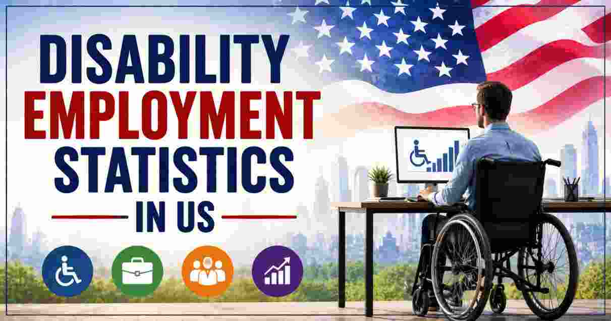 Disability Employment Statistics in US 2026 | Gap, Pay, Barriers & Key Facts