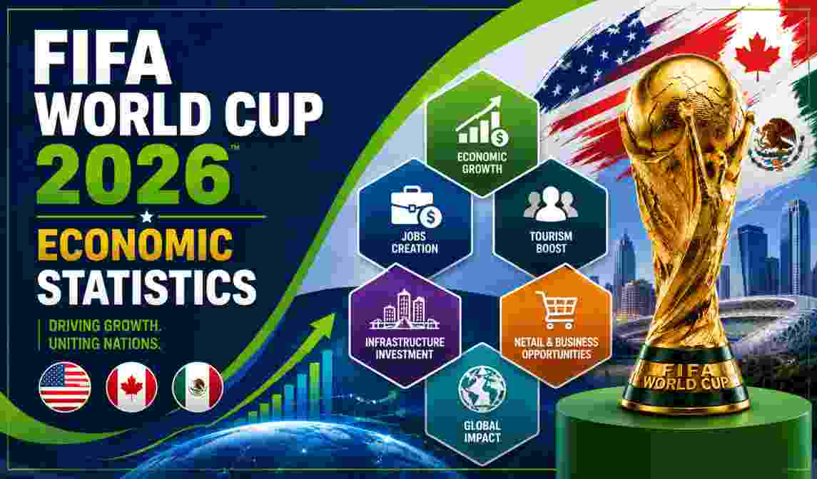 FIFA World Cup 2026 Economic Statistics | Host Cities Impact, Airbnb, Jobs & Key Facts