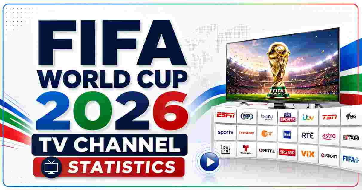 FIFA World Cup 2026 TV Channel Statistics | Key Facts
