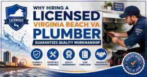 Why Hiring a Licensed Virginia Beach VA Plumber Guarantees Quality Workmanship