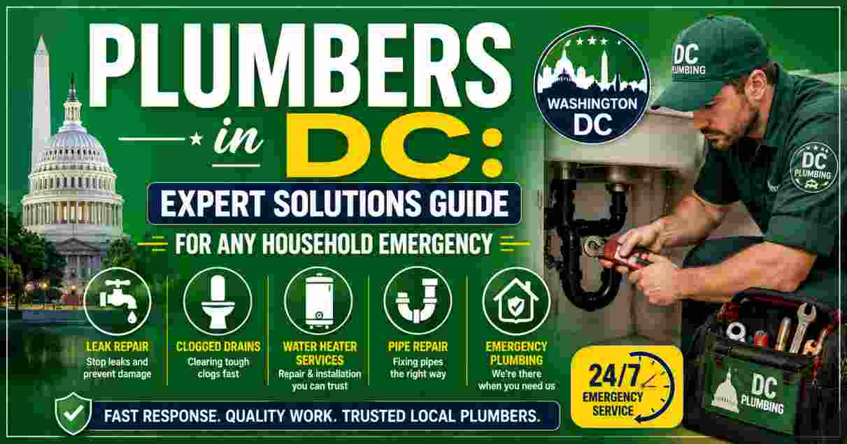 Plumbers in DC: Expert Solutions Guide for Any Household Emergency