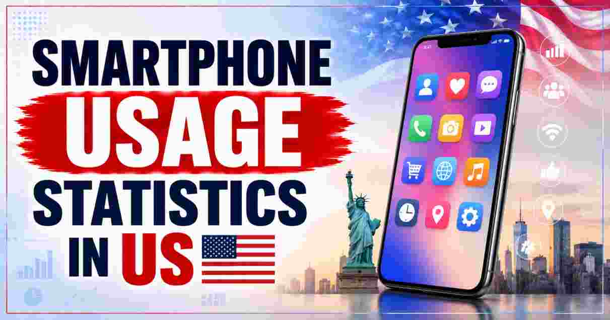 Smartphone Usage Statistics in the US 2026 | Hours, Apps & Key Digital Facts