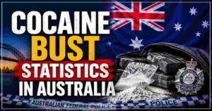 Cocaine Bust Statistics in Australia | Seized Valuation, History & Key Facts