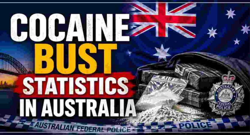 Cocaine Bust Statistics in Australia | Seized Valuation, History & Key Facts