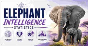 Elephant Intelligence Statistics 2026 | How Smart Are Elephants & Key Facts