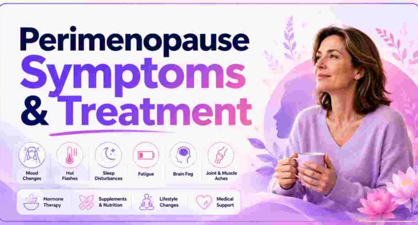 Perimenopause Symptoms and Treatment 2026 | Signs, Statistics & Facts