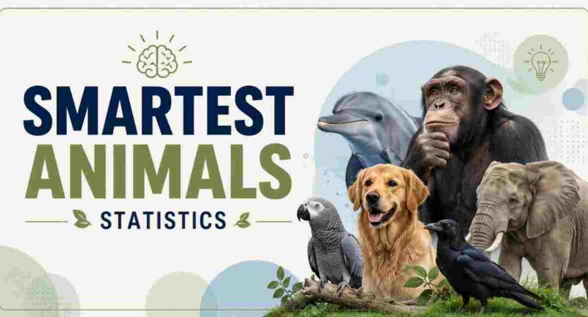 Smartest Animals Statistics 2026 | Intelligence Rankings & Key Facts