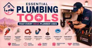 Essential Plumbing Tools That Every Mesa Plumber Uses