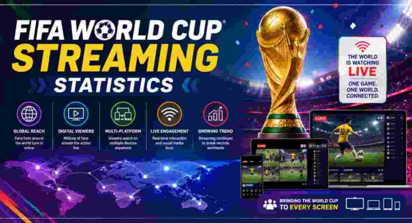 World Cup Streaming Statistics 2026 | Where to Watch FIFA Live Stream