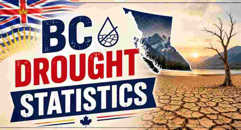 BC Drought Statistics 2026 | Conditions, Water Use & Key Climate Facts