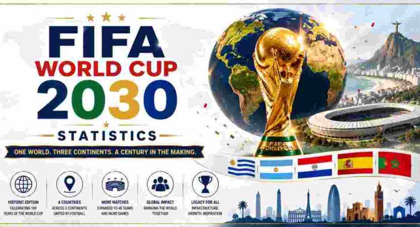 FIFA World Cup 2030 Statistics | Dates, Host Countries, Stadiums & Facts