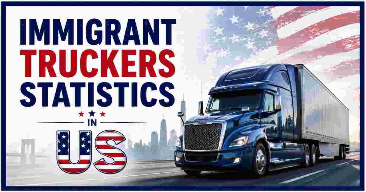 Immigrant Truckers Statistics in US 2026 | Workforce, CDL Rule & Facts