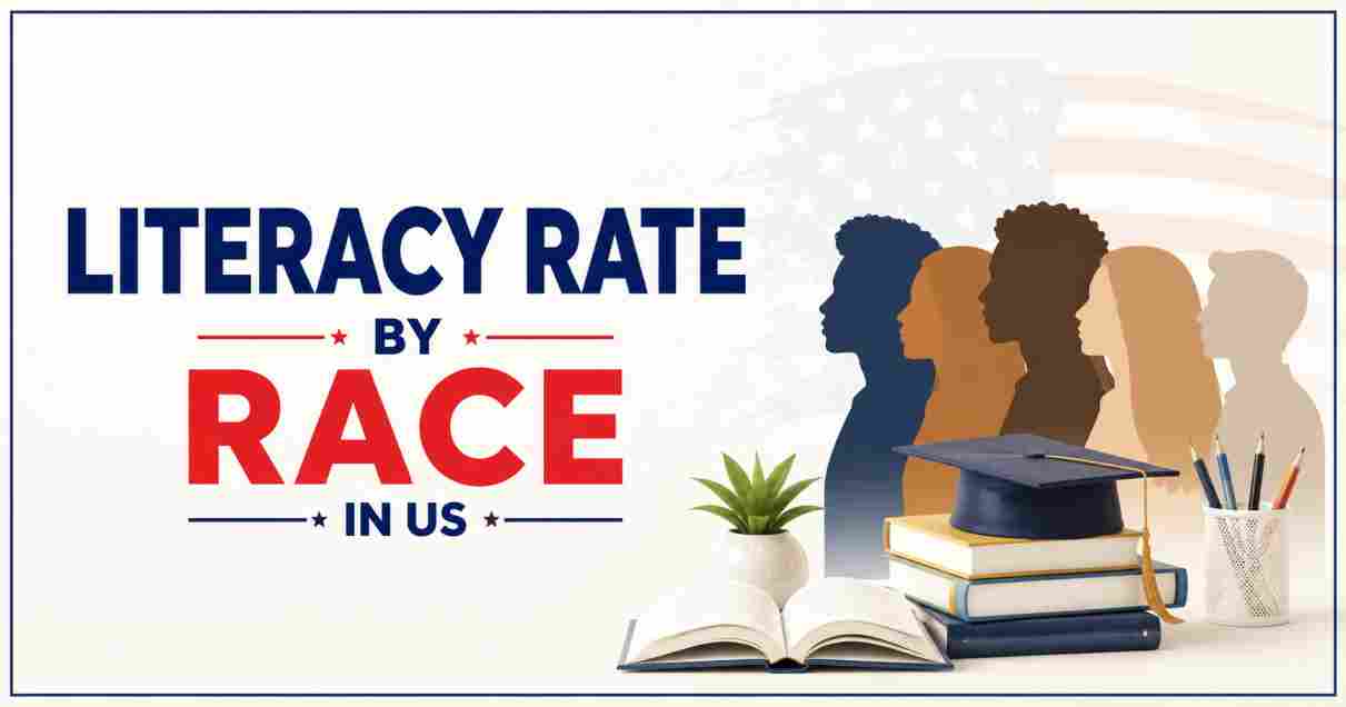 Literacy Rate by Race in US 2026 | Statistics & Facts