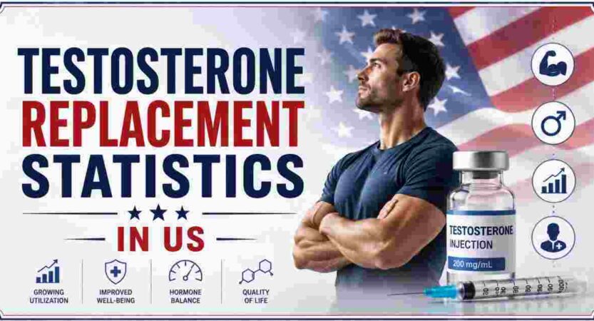 Testosterone Replacement Statistics in US 2026 | Military Testing, Men’s Health & Facts