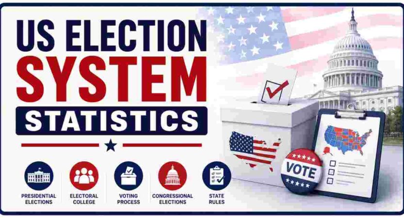 US Election System Statistics 2026 | Process, Voters & Key Facts