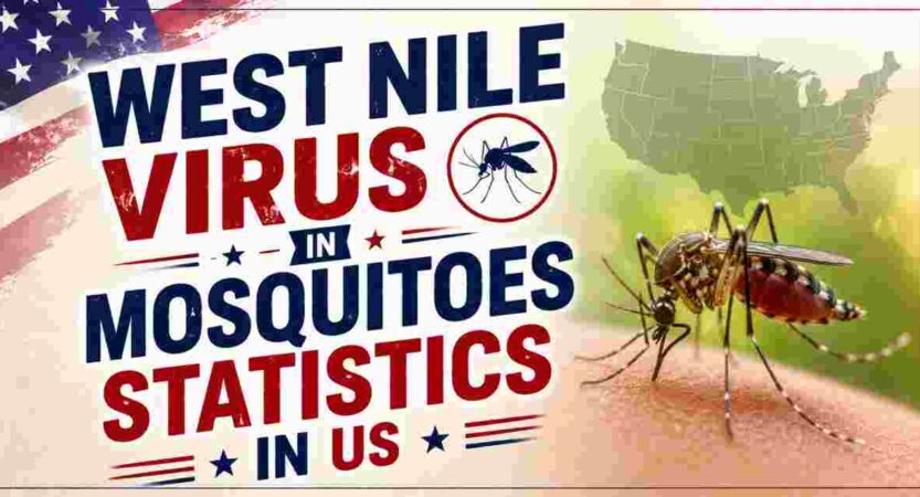 West Nile Virus in Mosquitoes Statistics in US 2026 | Symptoms, Treatments & Facts