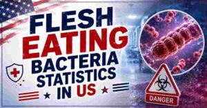 Flesh-Eating Bacteria Statistics in US 2026 | Symptoms, Treatments, Season & Facts